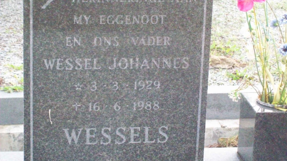 WESSELS Wessel Johannes 1929-1988