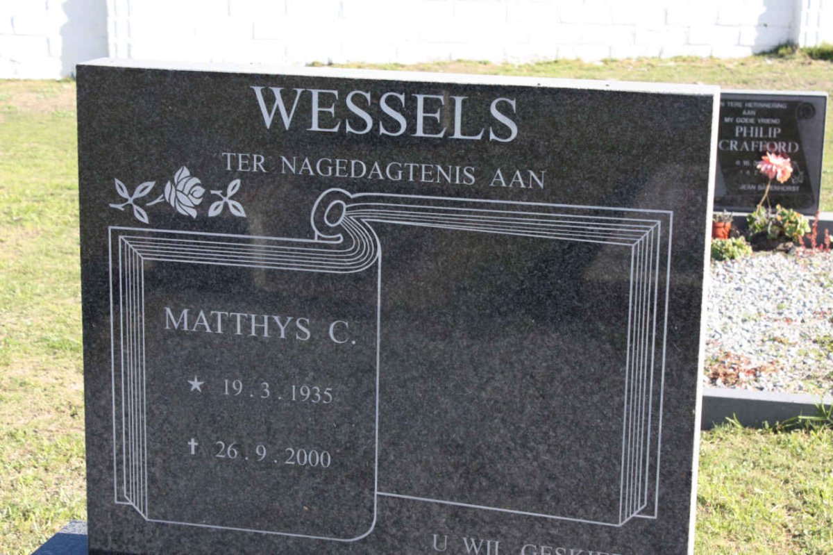 WESSELS Matthys C. 1935-2000