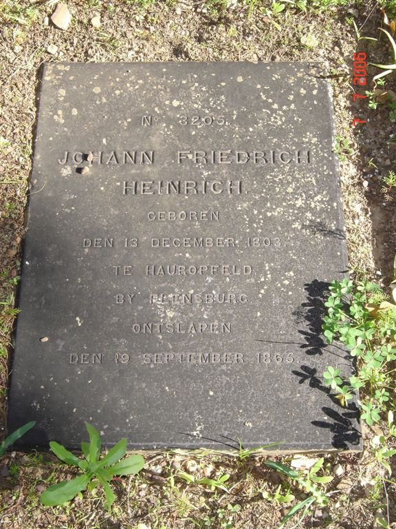 HEINRICH Johann Friedrich 1803-1865