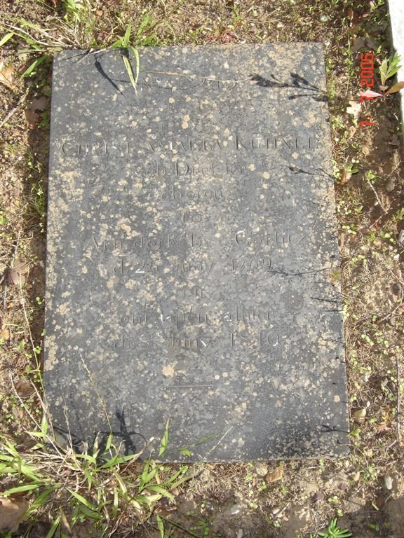 KUHNEL Christan A. nee DIEFSFER? 1769-1810