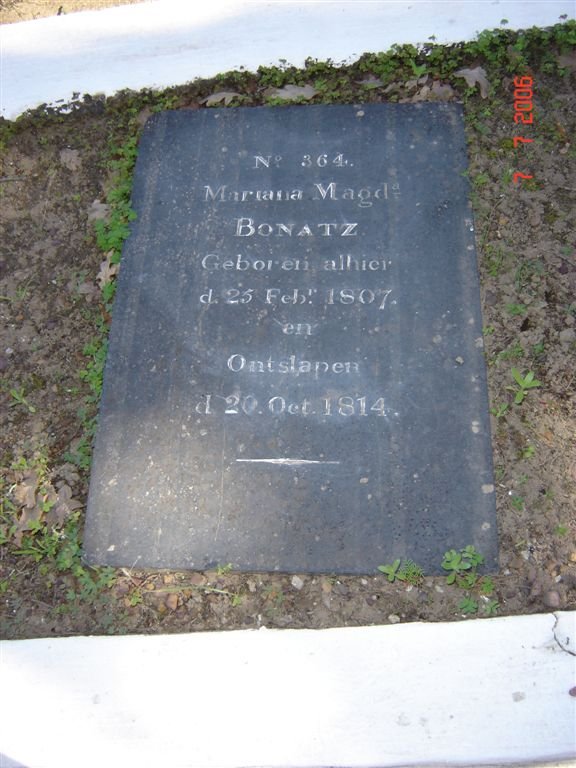 BONATZ Mariana Magdelena 1807-1814
