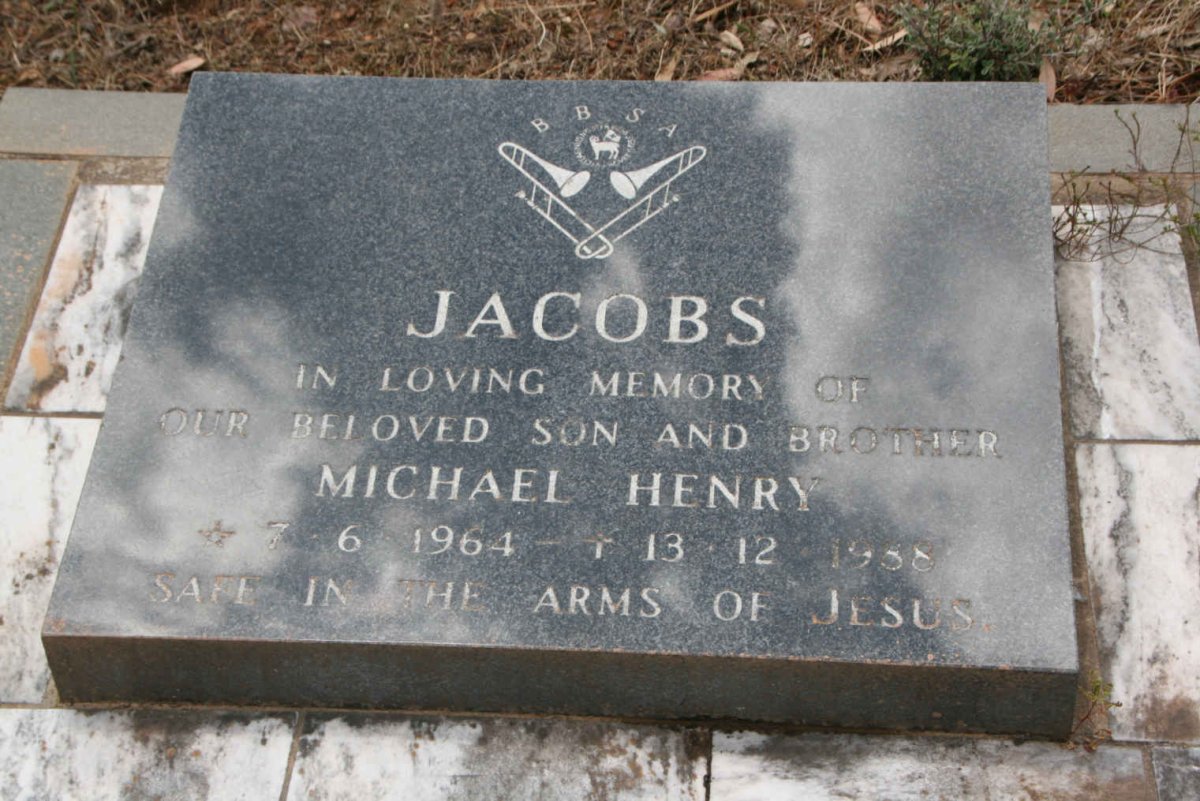JACOBS Michael Henry 1964-1988