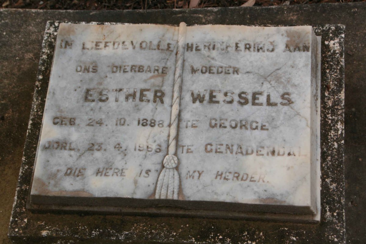 WESSELS Esther 1888-1966