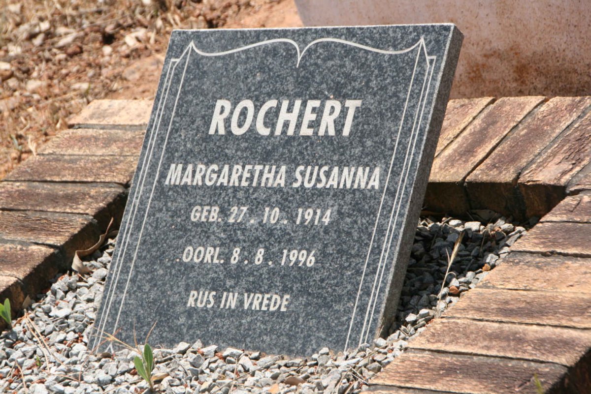 ROCHERT Margaretha Susanna 1914-1996