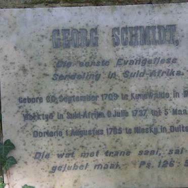 SCHMIDT Georg 1709-1785