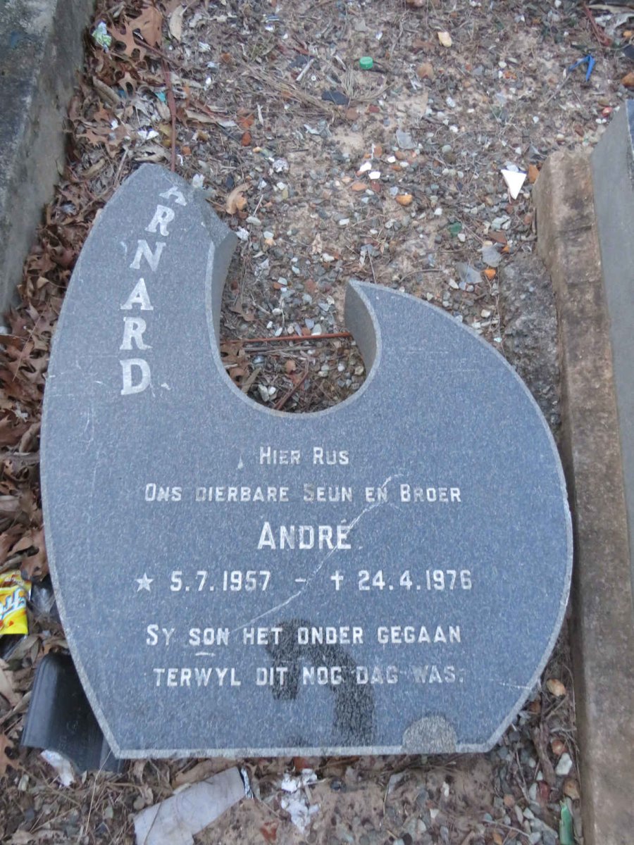 ?ARNARD Andre 1957-1976