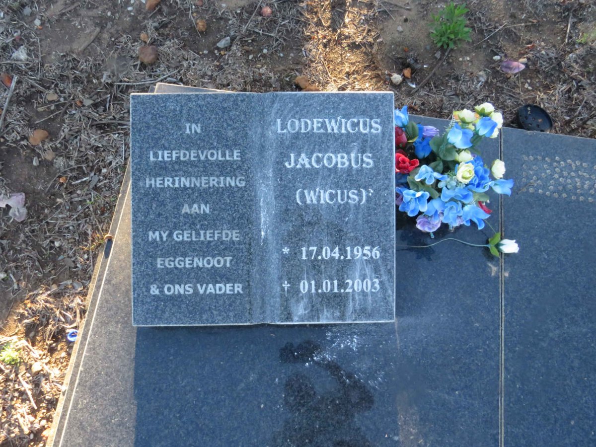 ? Lodewicus Jacobus 1956-2003
