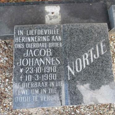NORTJE Jacob Johannes 1918-1990