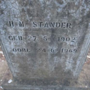 STANDER H.M. 1902-1969