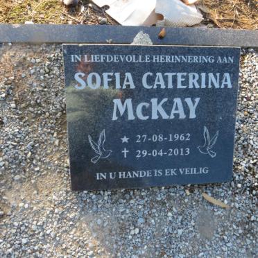 MCKAY Sofia Caterina 1962-2013