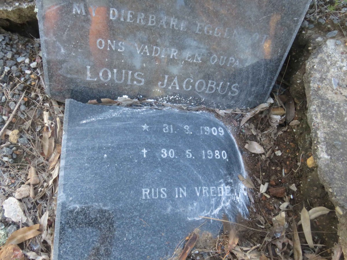 DYZEL Louis Jacobus 1909-1980 &amp; Petronella A.C. DE JONGH 1921-1978