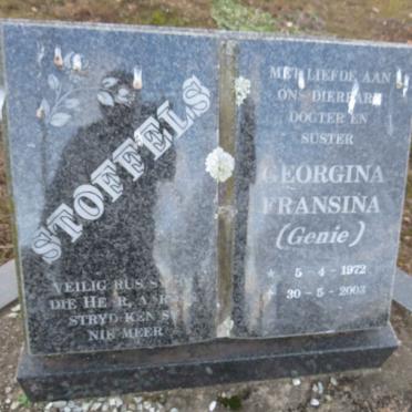 STOFFELS Georgina Fransina 1972-2003