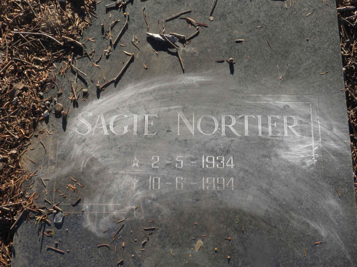 NORTIER Sagie 1934-1994