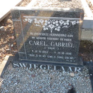 SWIEGELAAR Carel Gabriel 1953-1996