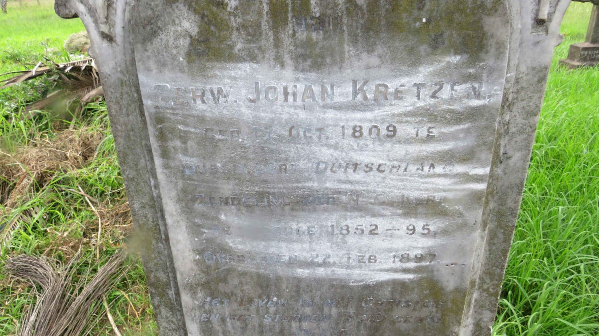 KRETZEN Johan 1809-1897