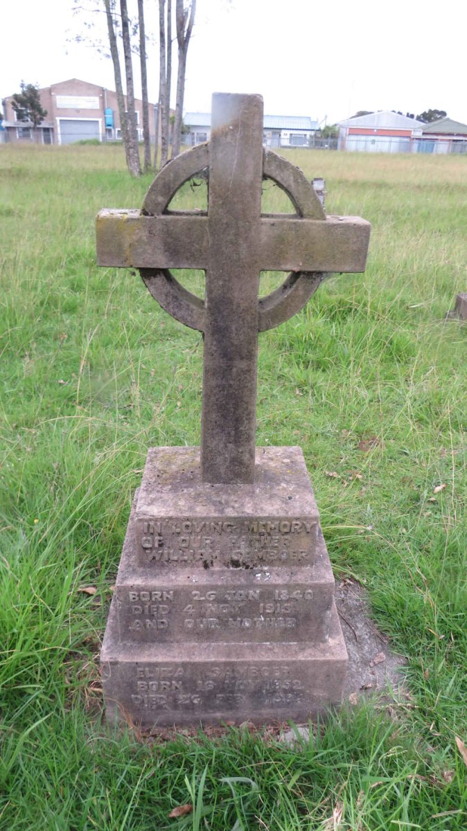 SAMBOER William 1840-1913 &amp; Eliza 1852-1934
