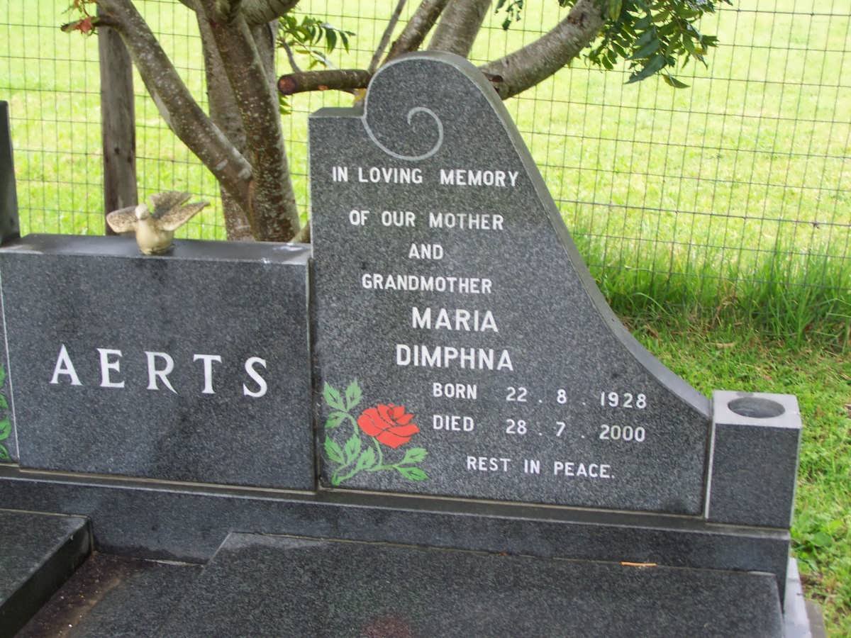 AERTS Maria Dimphna 1928-2000
