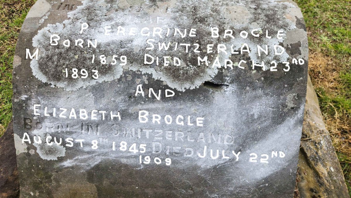 BROGLE Peregrine 1859-1893 &amp; Elizabeth 1845-1909