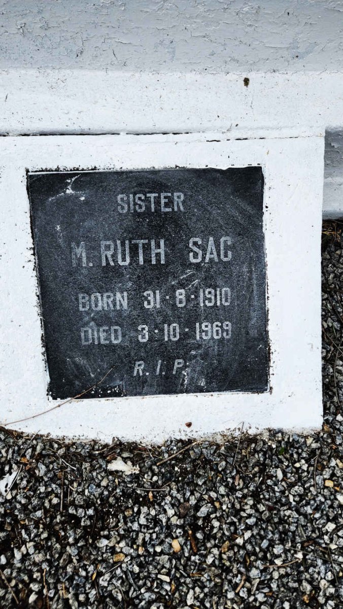 RUTH M. 1910-1969