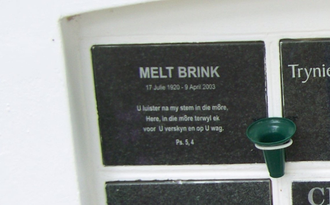 BRINK Melt 1920-2003