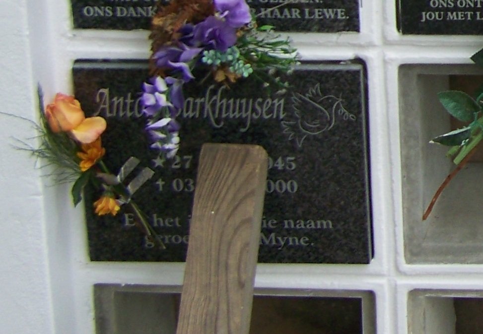 BARKHUYSEN Anton 1945-2000