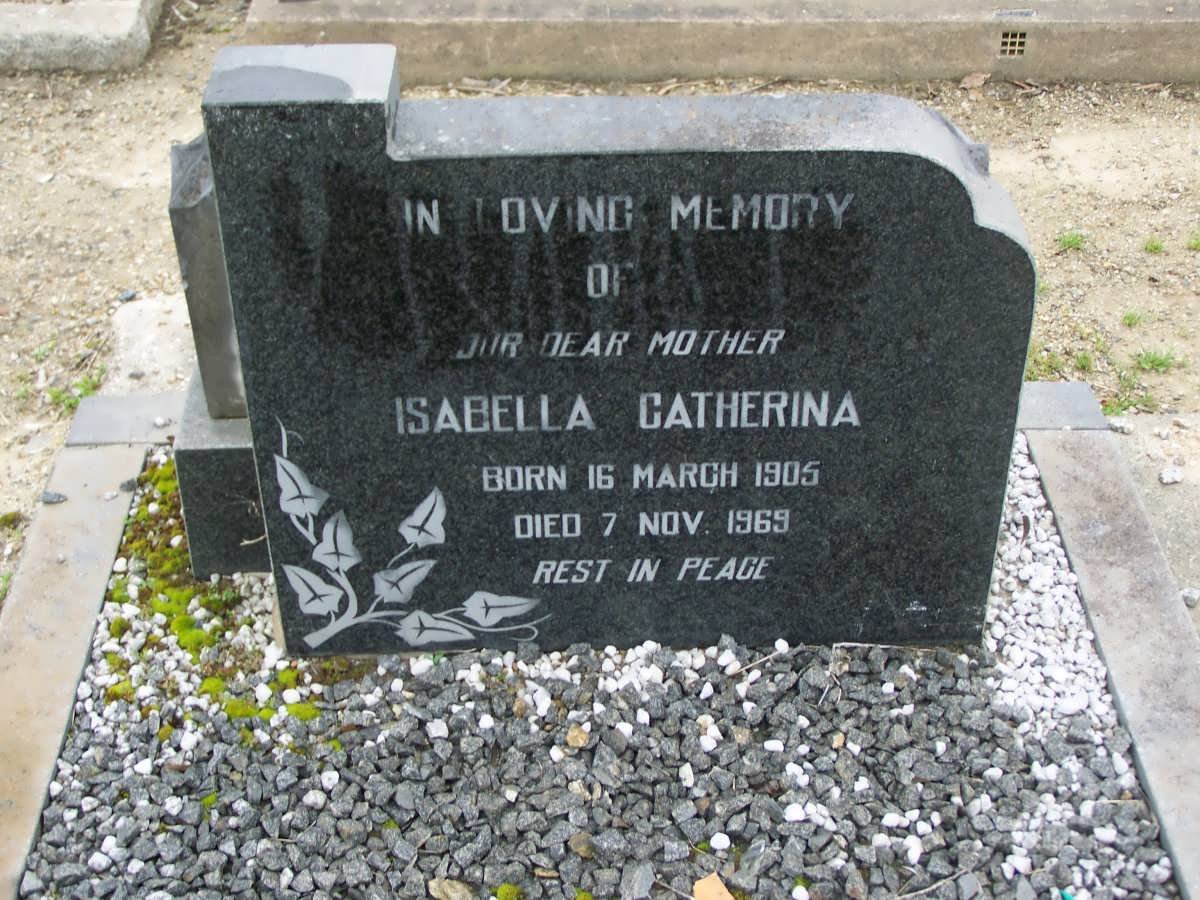 ? Isabella Catherina 1905-1969