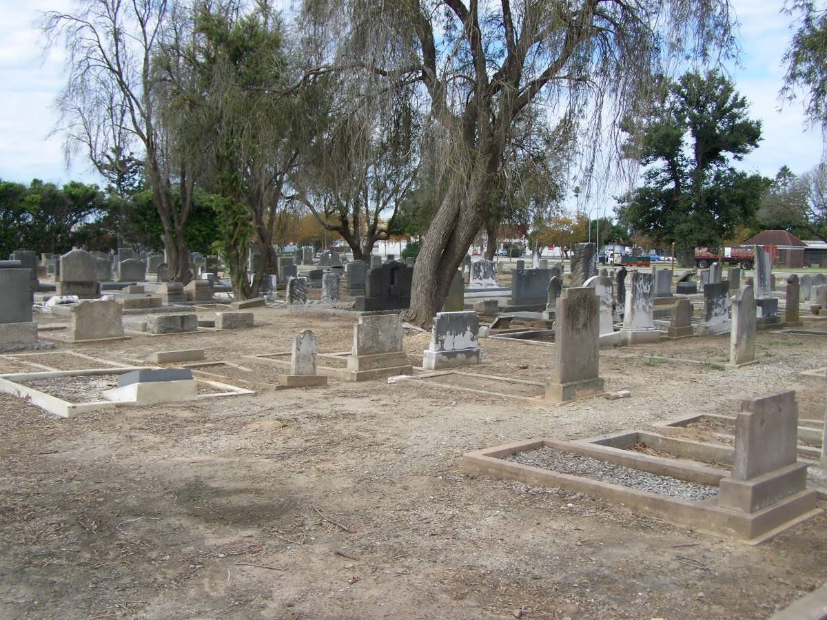 3. Overview on left hand side of the cemetery