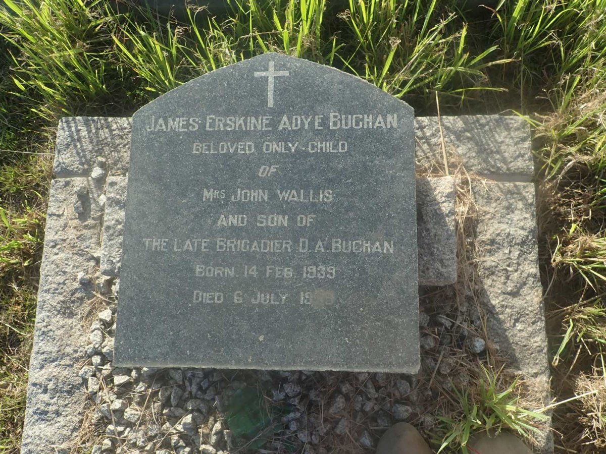 BUCHAN James Erskine Adye 1939-1959