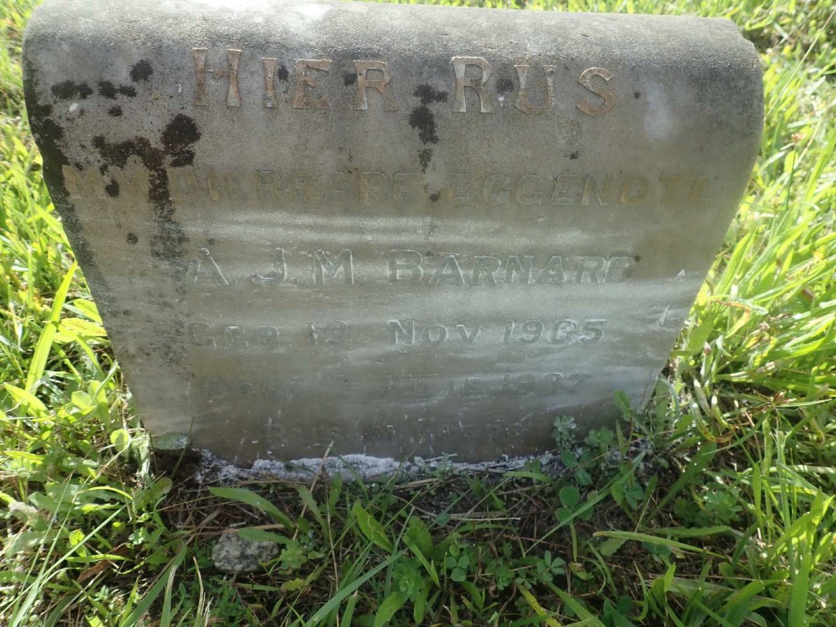 BARNARD A.J.M. 1905-1937