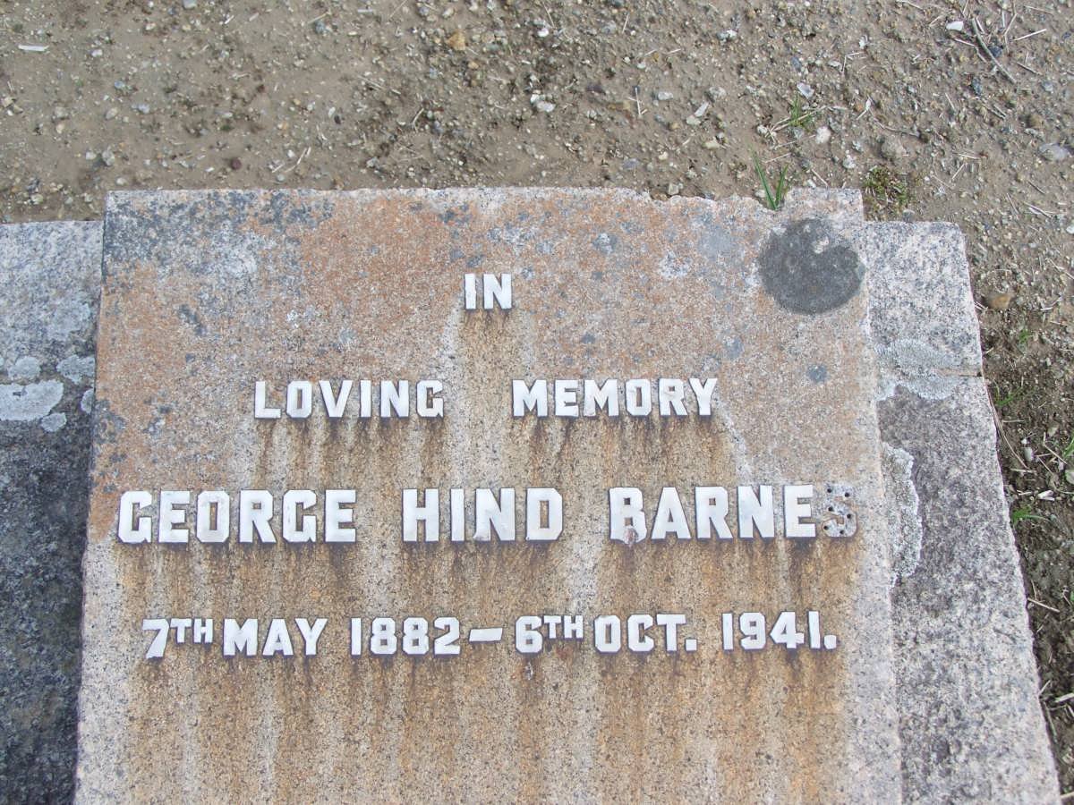 BARNES George Hind 1882-1941