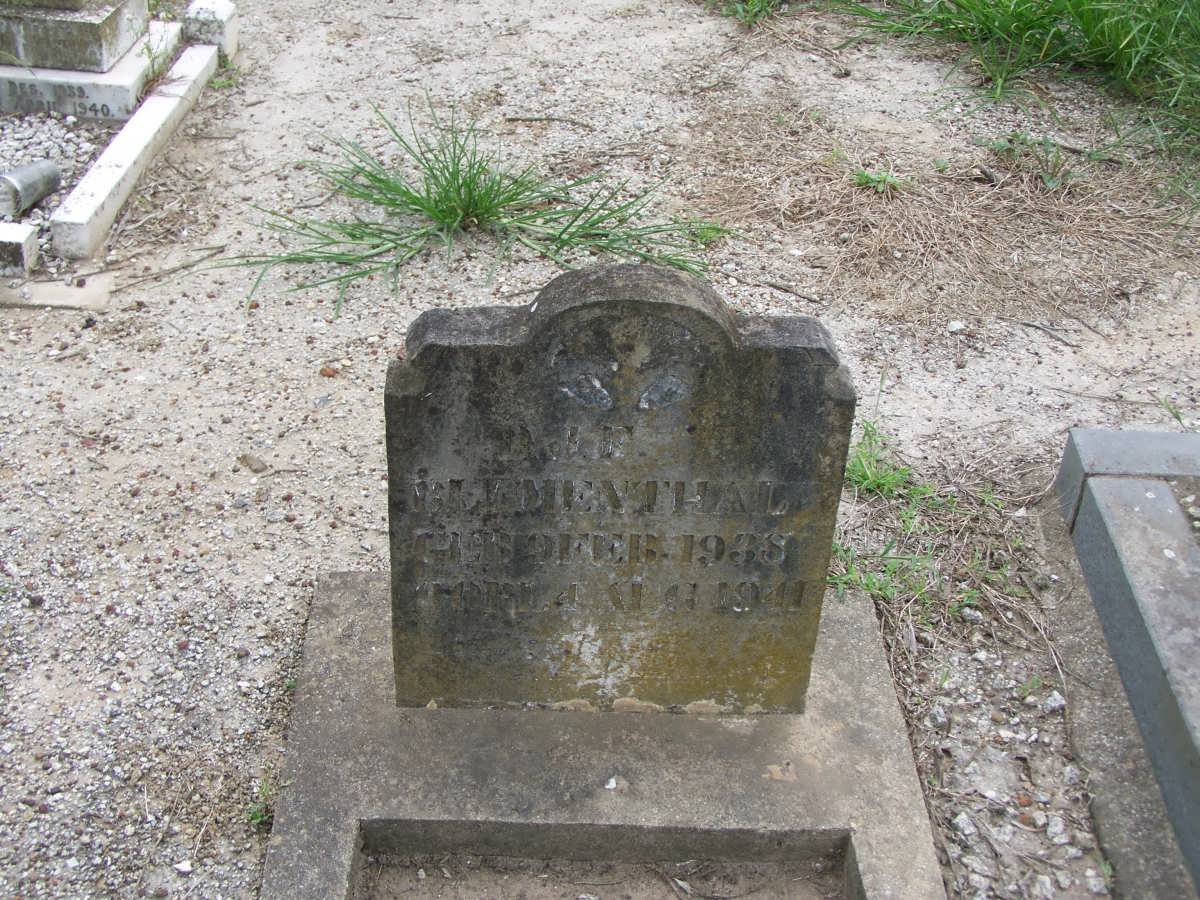 BLUMENTHAL B.J.F. 1938-1941
