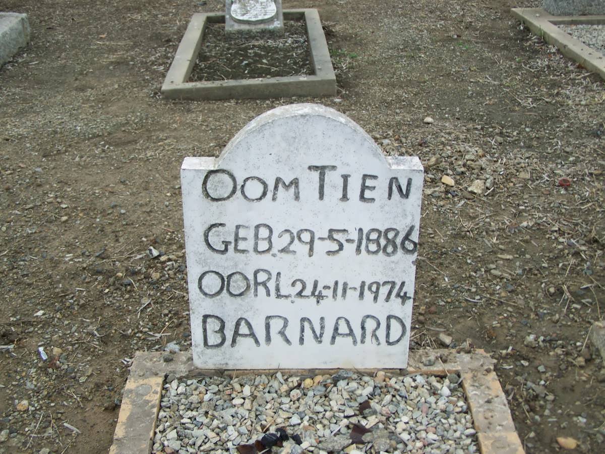 BARNARD Tien 1886-1974
