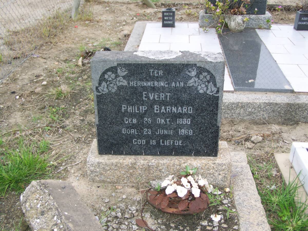 BARNARD Evert Philip 1880-1960