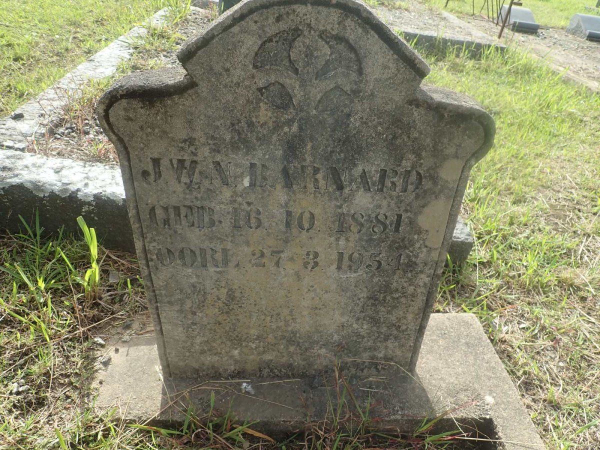 BARNARD J.W.N. 1881-1954