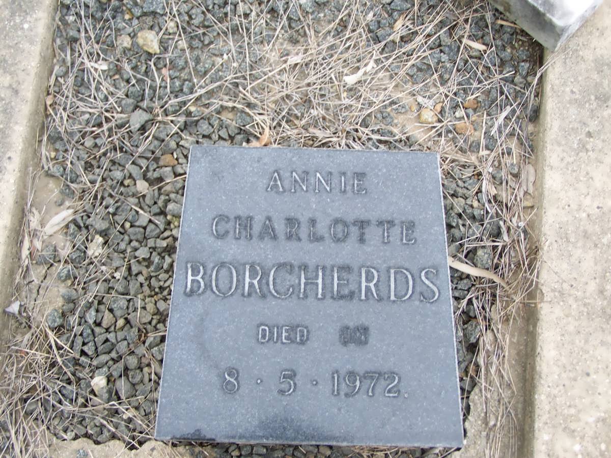 BORCHERDS Annie Charlotte -1972