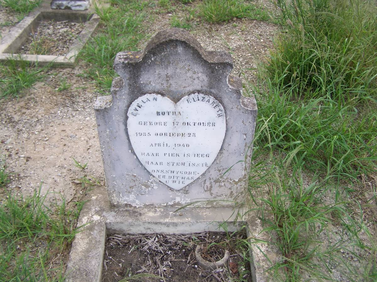 BOTHA Evelan Elizabeth 1935-1940