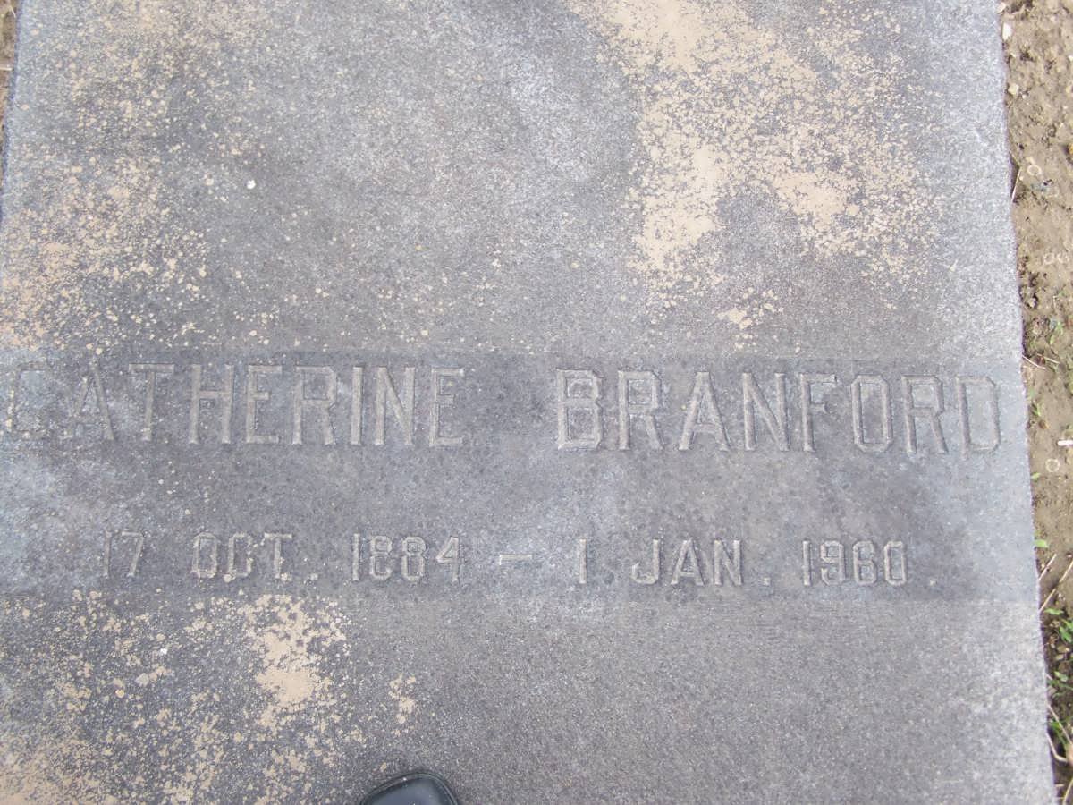 BRANFORD Catherine1884-1960