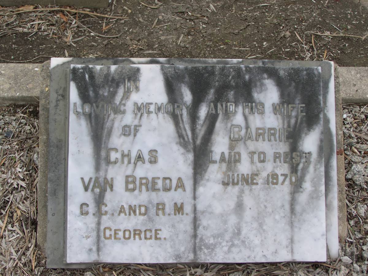 BREDA Chas, van -1970 &amp; Carrie -1970