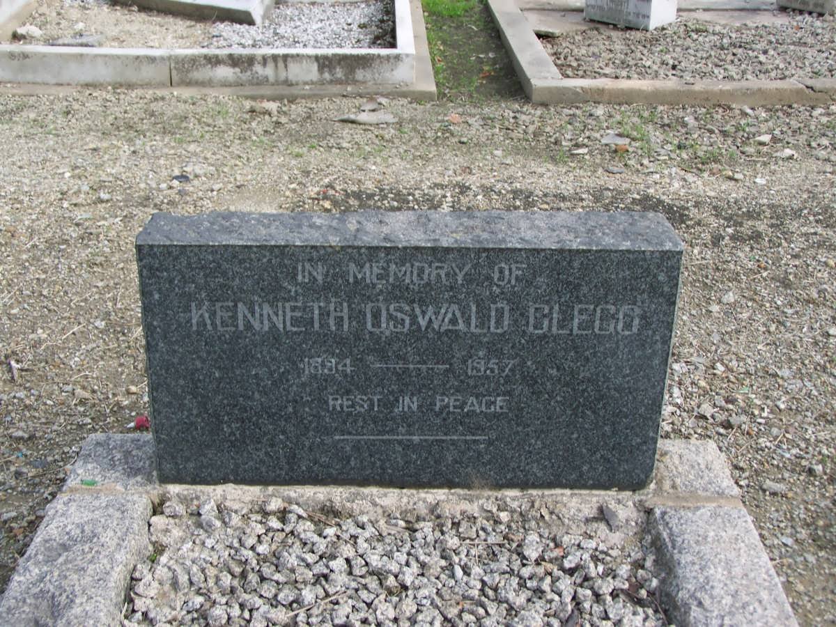 CLEGG Kenneth Oswald 1894-1957