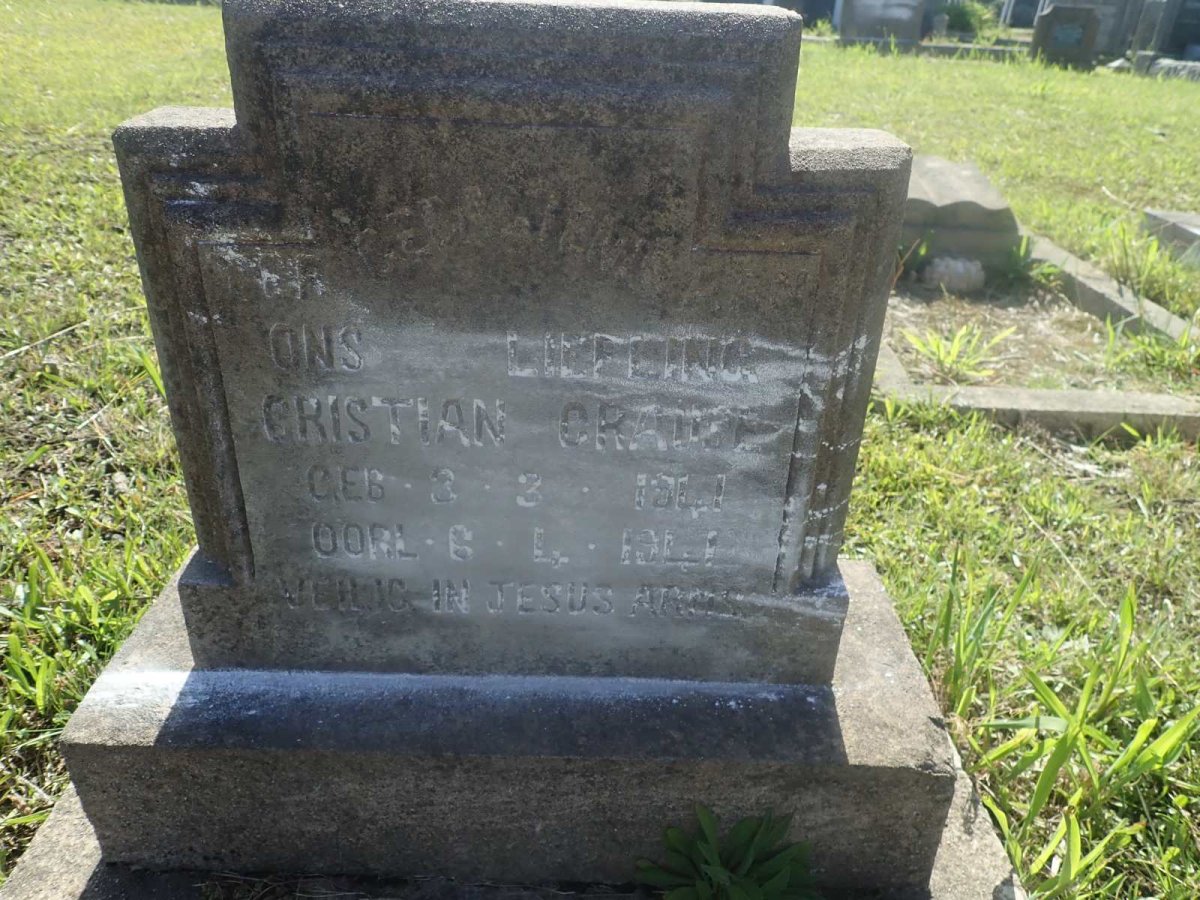 CRAUSE Christian 1941-1941
