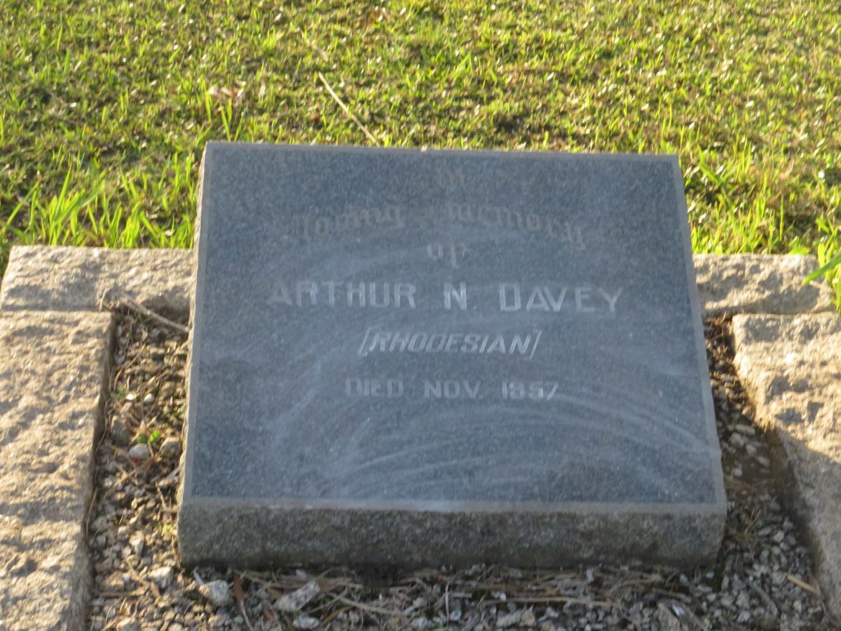 DAVEY Arthur N. -1957