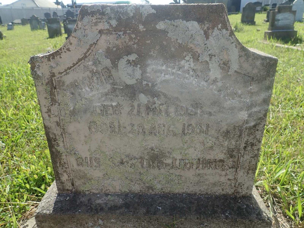 DIEDERICKS Jacob 1951-1951