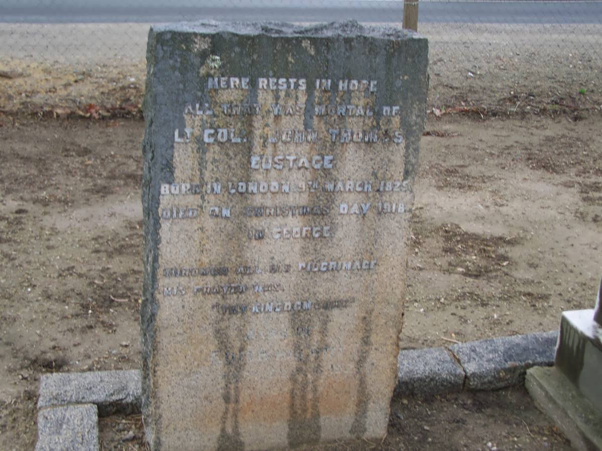 EUSTACE John Thomas 1825-1918