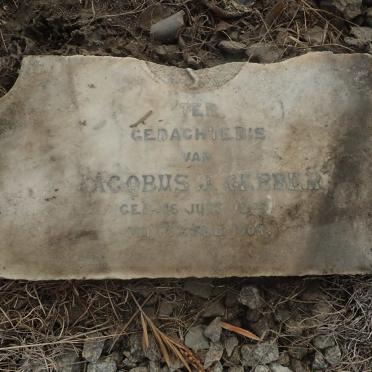 GERBER Jacobus J. 1874-1904