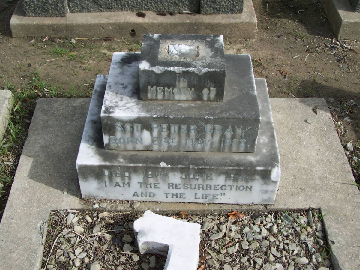 GRAY Peter 1922-1941