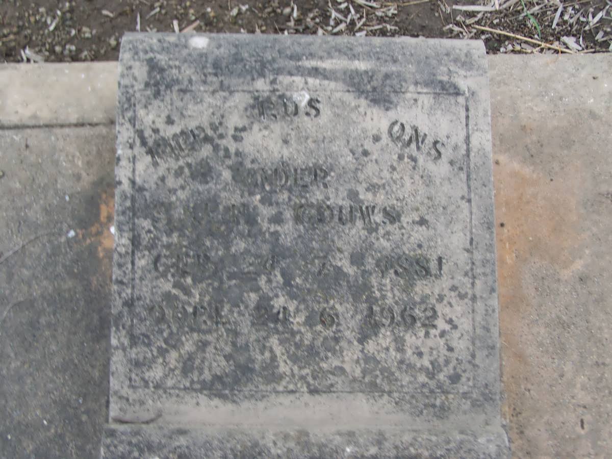 GOUWS ? 1881-1962