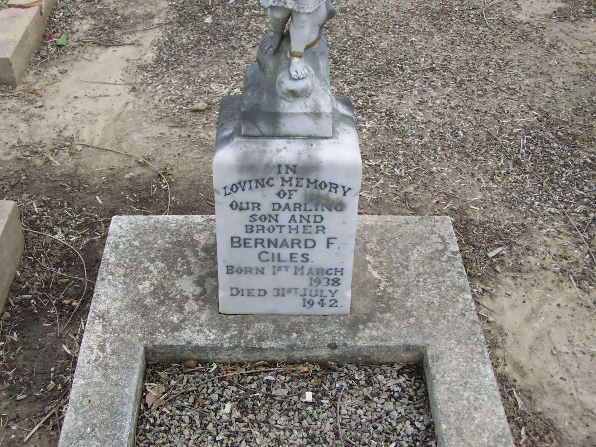 GILES Bernard F. 1938-1942