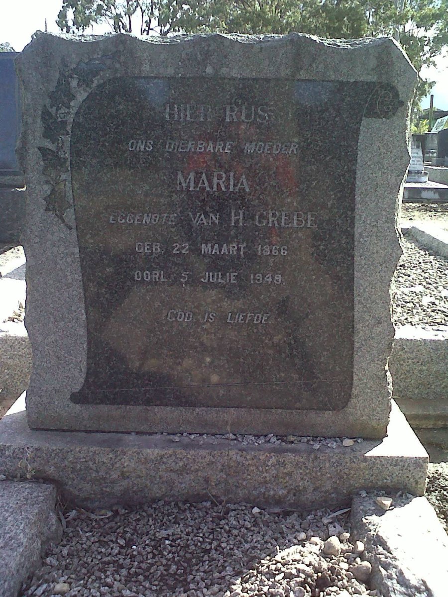 GREBE Maria 1866-1949