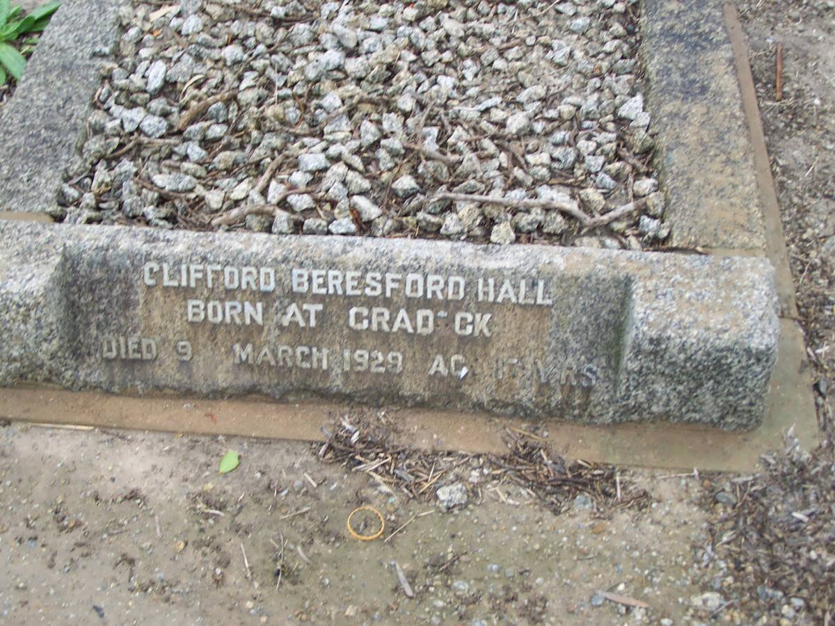 HALL Clifford Beresford -1929