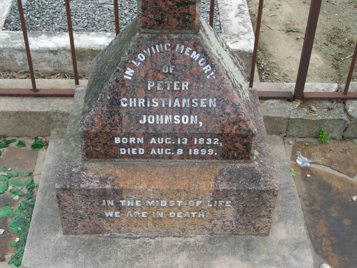 JOHNSON Peter Christiansen 1832-1899
